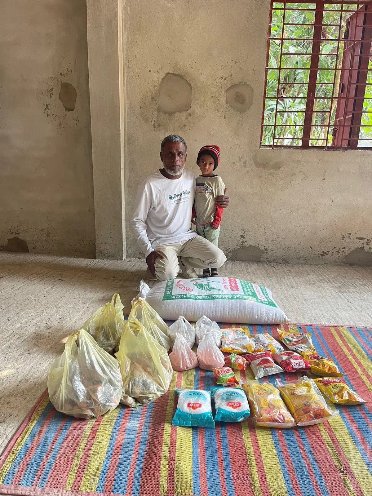 A sponsored orphaned child supported by Deen Relief in Bangladesh